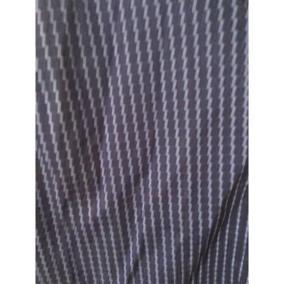 1670 Slim Fit Dress Stretch Navy Blue Shirt Size 17 32/33 - Picture 5 of 7